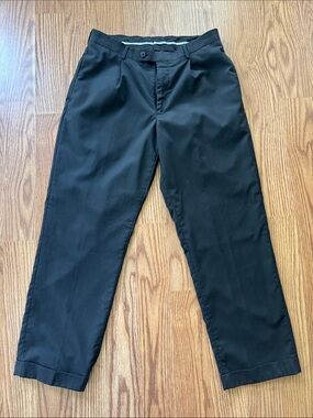 Men's J. Ferrar Black Pinstripe Dress Pants - Classic Straight Fit